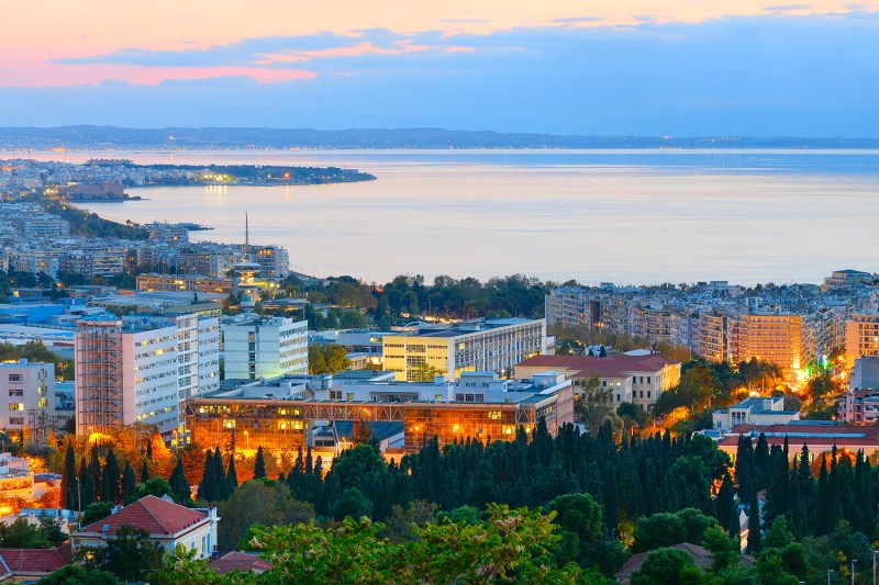 Panorama of Thessaloniki